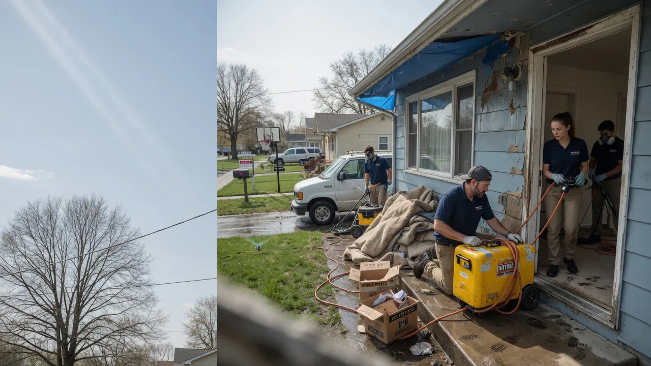 Basement Flood Cleanup in Motley, MN near me